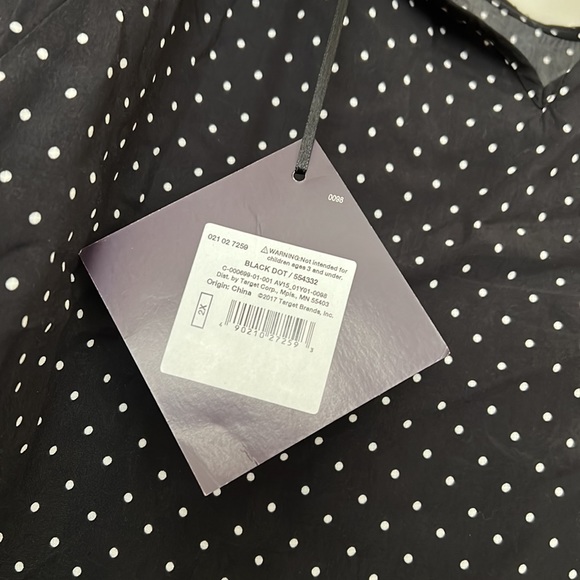 Target Ava and Viv black and white blouse - Picture 2 of 4